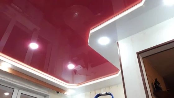 Натяжные потолки от 900 тг