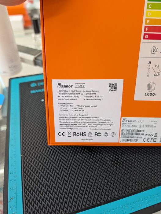 Fossibot F109S, 6/256GB, Nou, 2 ani garanție