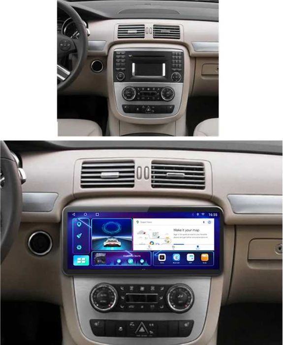 MERCEDES-BENZ RCLASS W251/R300/ 2006/2013 12.3''андроид нави,7127+9501