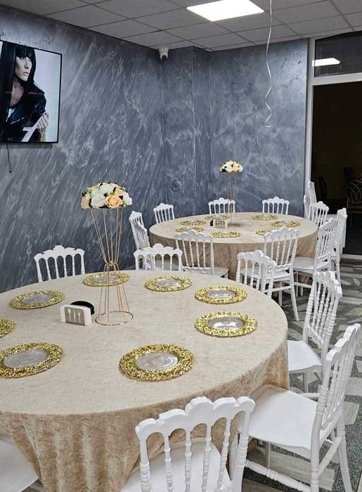 Цялостно обзавеждане на сватбени зали и ресторанти