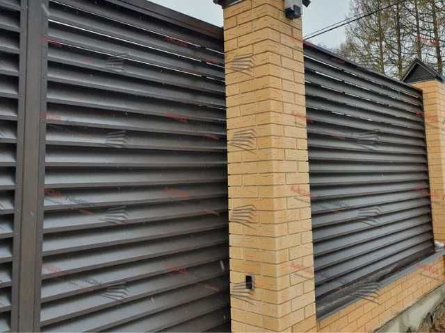 Забор жалюзи от производителя