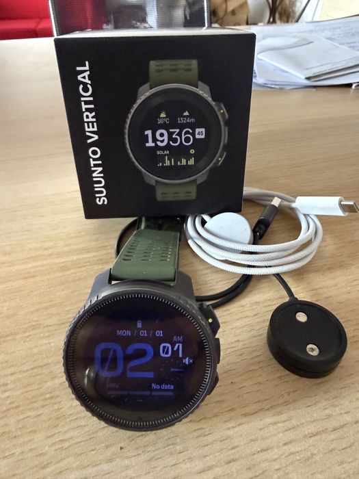 Suunto Vertical Titanium Solar Forest – GPS Dual Band, Sapphire