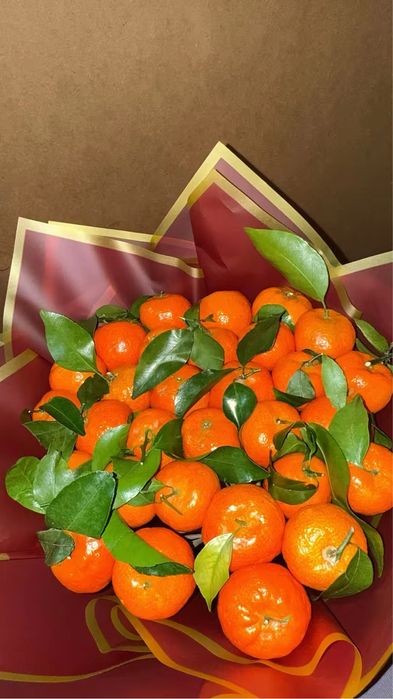 Мандариновые букеты на заказ!