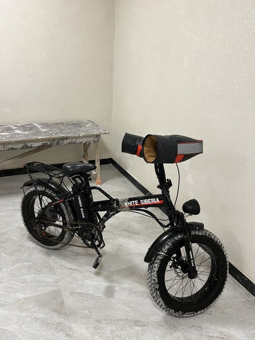 фэтбайк электр велосипед White Siberia