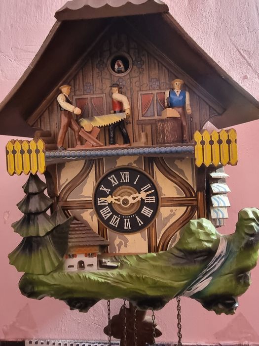 Ceas cu cuc german,mecanic