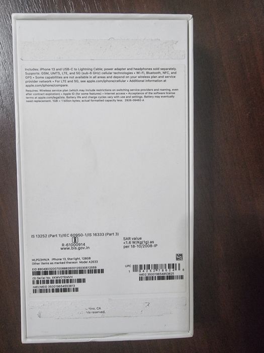 Продам IPhone 13  128g