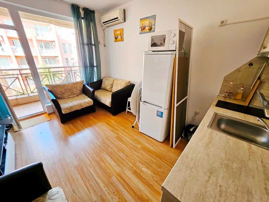 Продава се Едностаен апартамент в к.к. Слънчев бряг - 28 кв.м за 1161 €/кв.м - Снимка #2