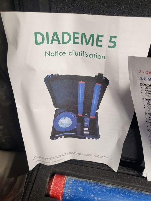 Diademe 5 aparat profesional pt masurat la  foraje inclinati etc f