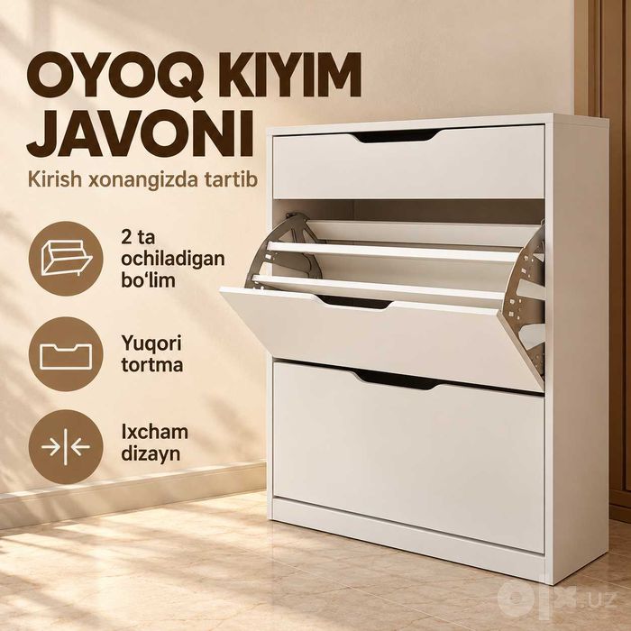 обувница, oyoq kiyim javoni, тумба для обуви, poyabzal shkafi