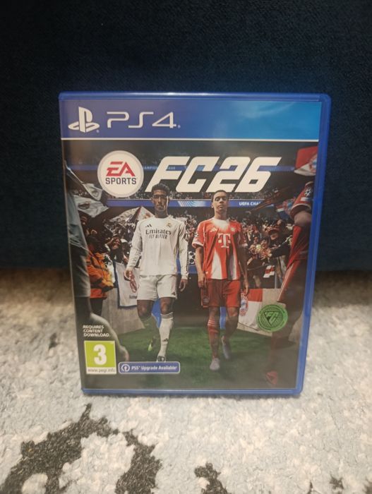 EA Sports FC 26 за PS4 (с PS5 ъпгрейд) – Отлично състояние.