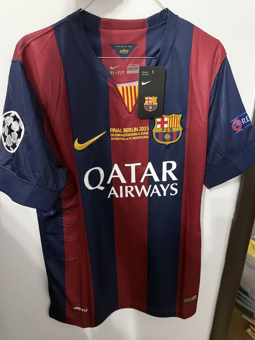 Tricou Iniesta Barcelona finala champions league 2015