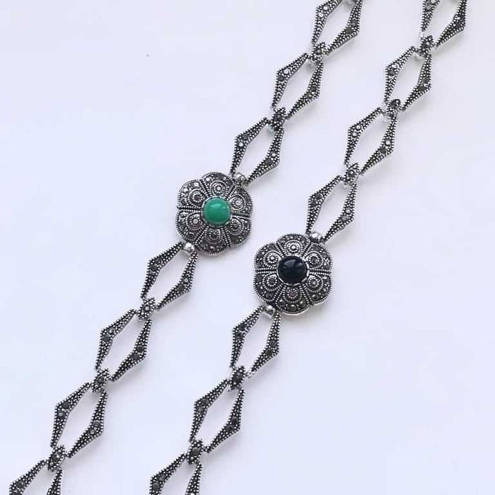 Браслет с пробой 925 SF (посеребрение)