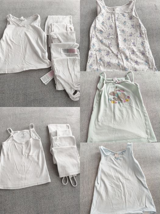 Lot 14 maiouri de corp simple copii / unisex/  fetițe/ baieti