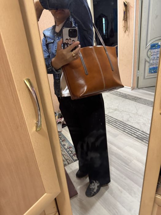 Сумка из натуральной кожи