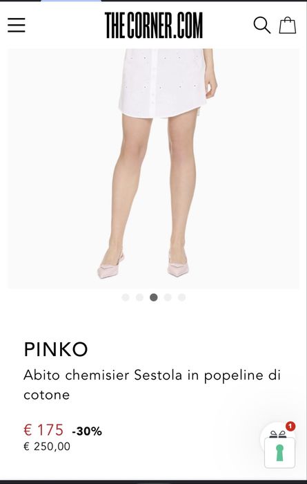 Рокля тип риза Pinko