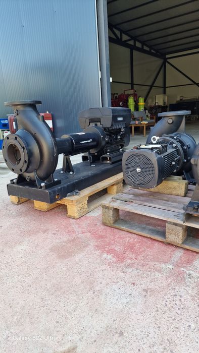 Pompa electrica irigati  cu Convertizor 15 KW  / 237 m3 irigatii cu convertizor