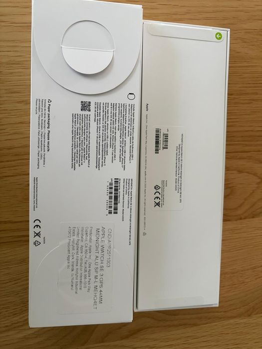 Apple Watch SE3,GPS,44 mm, Midnight Aluminium Case  M/L
Ceasul este absolut NOU! Se poate proba in momentul achizitiei. Garantie 2 ani de zile Orange!