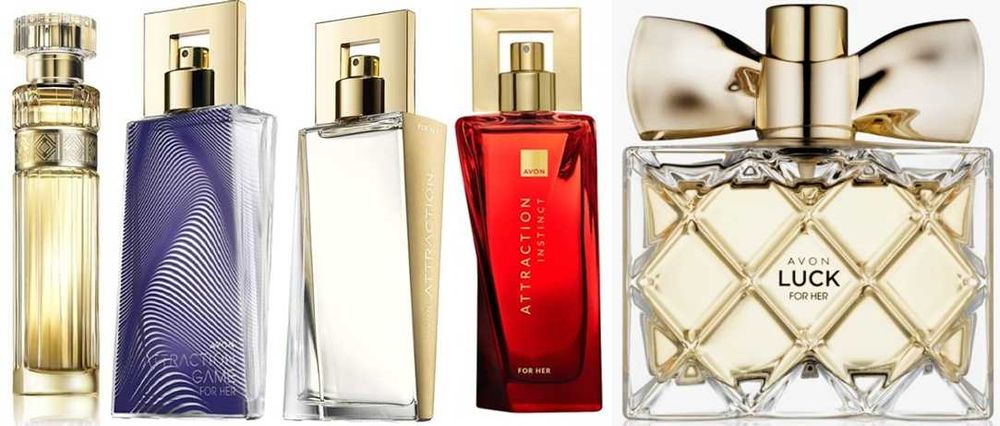 AVON - TTA Today,Far Away,Attraction,Premiere Luxe,Rare Pearls