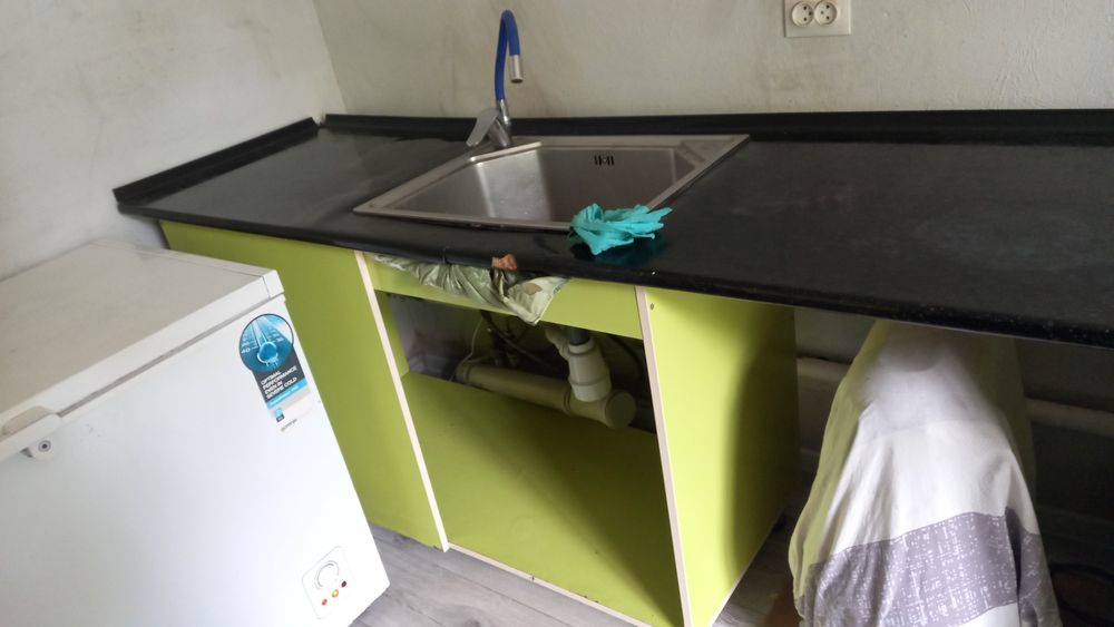 2 газ плиты и раковина