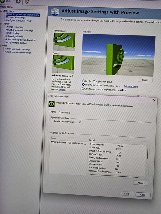 Legion Pro 7 16IRX8H Nvidia RTX 4080 12GB, 32GB RAM, 1TB SSD, I9