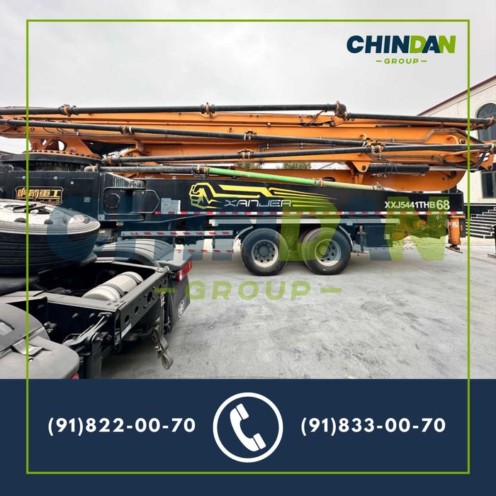 Автобетононасос Xanjer 62 метр шасси Sitrak в продаже