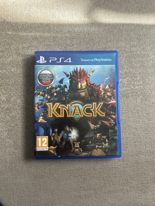 Игры ps4(Knack 2 части,minecraft story mod)