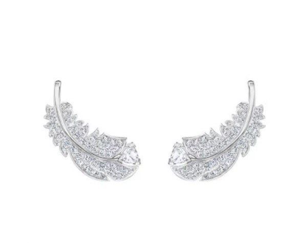 Серьги гвоздики бижутерия swarovski. Оригинал