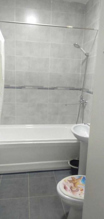 In the Yashnabad district, a two-room apartment is for rent.