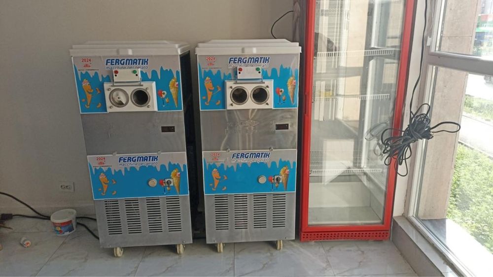 Аппарат для мороженого +охладитель