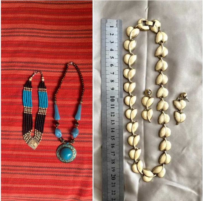 Комплект украшений колье серьги цена в описание