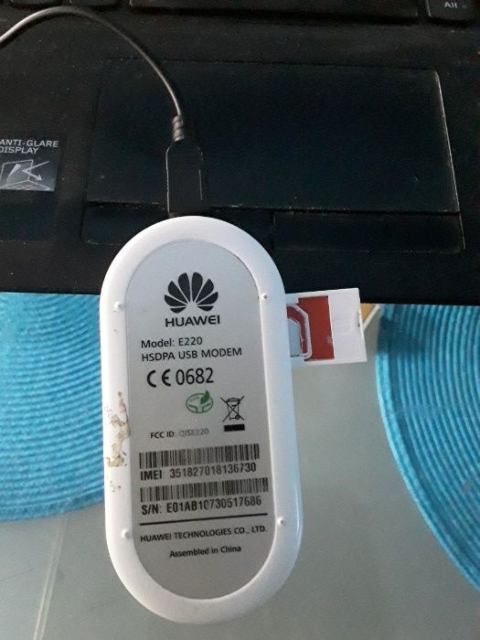 модем за интернет HUAWEI-работи с сим карти- на М-ТЕЛ - А1