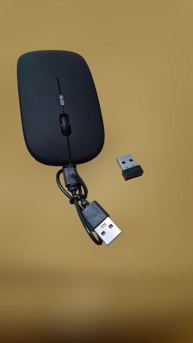 Bluetooth/Блутуут Ултратънка и преносима безжична мишка с акумулаторна