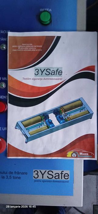 Stand de franare autoturisme