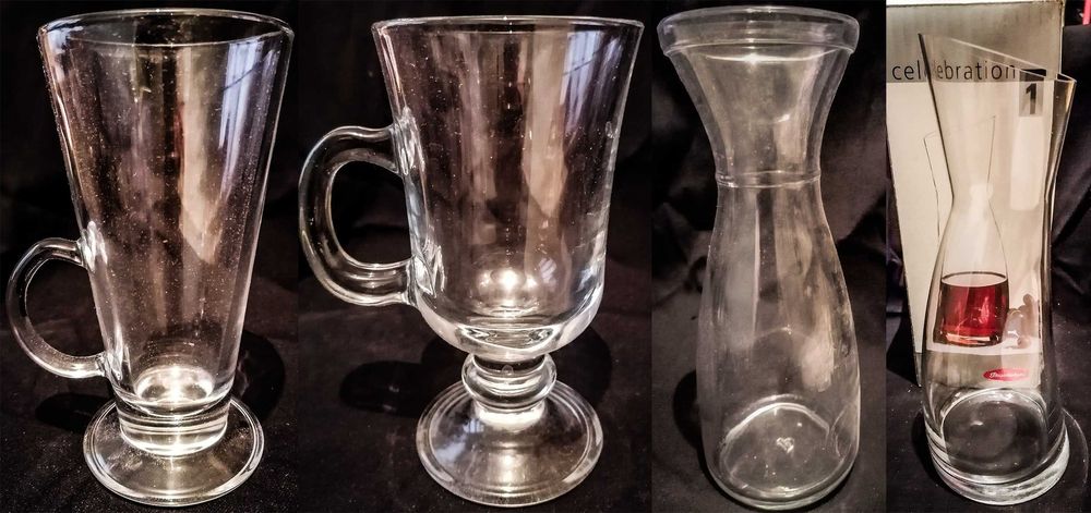 Чаши за коктейл, вино, ракия, шампанско, водка, уиски, горещ шоколад