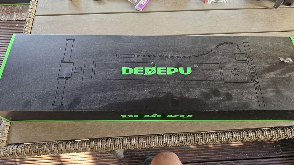 Pompa pcp 300 bar, manuala