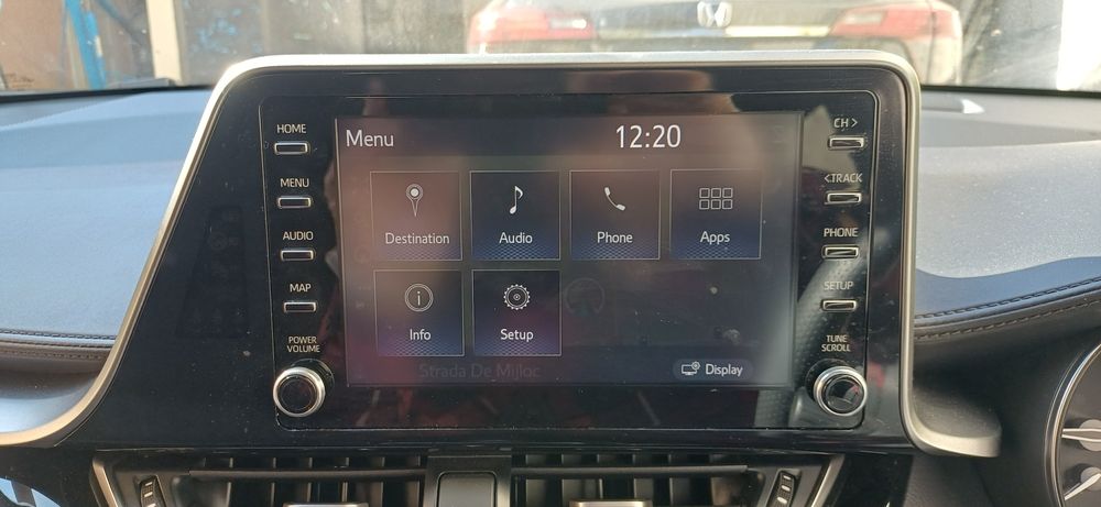 Navigatie media display Toyota CHR 2021