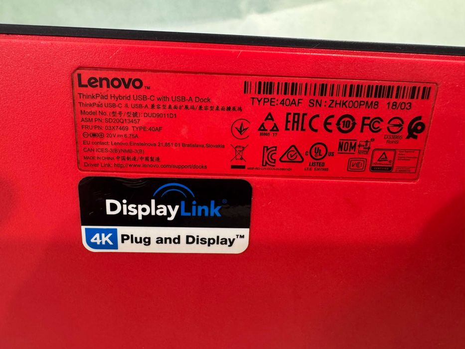 Докинг станция - Lenovo ThinkPad 40AF