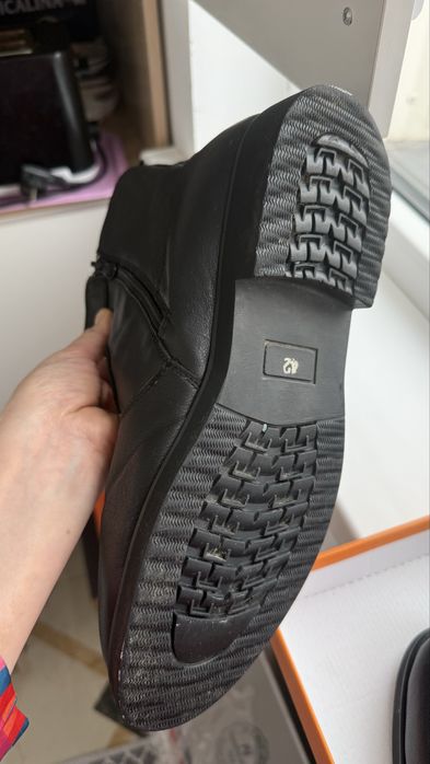 Продам Сапоги кожанные мужские