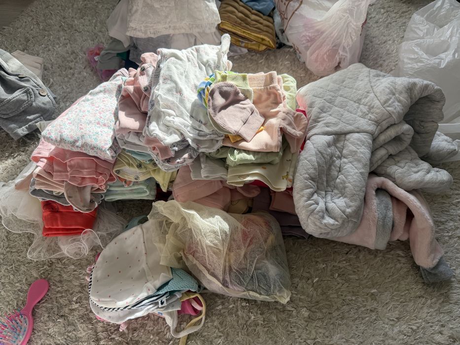 Вещи для девочки 0-3 мес