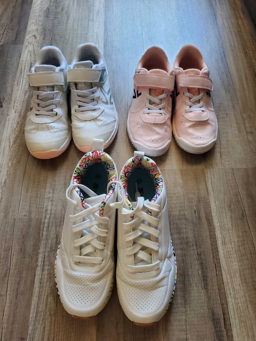 Детски кожени маратонки