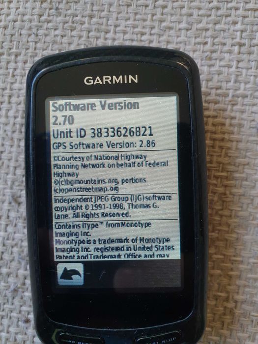 Навигация GARMIN EDGE 800