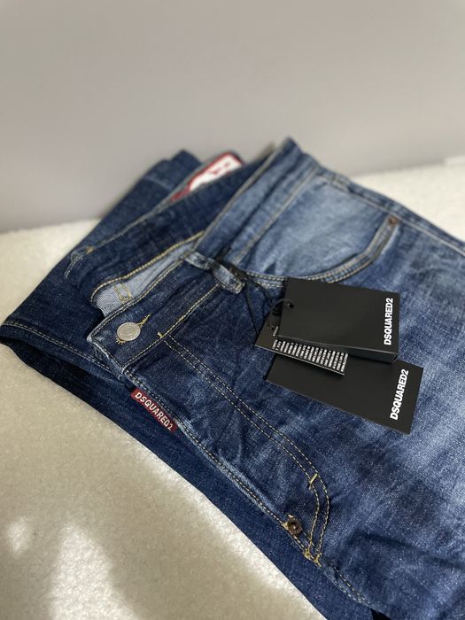 Мъжки дънки в син цвят