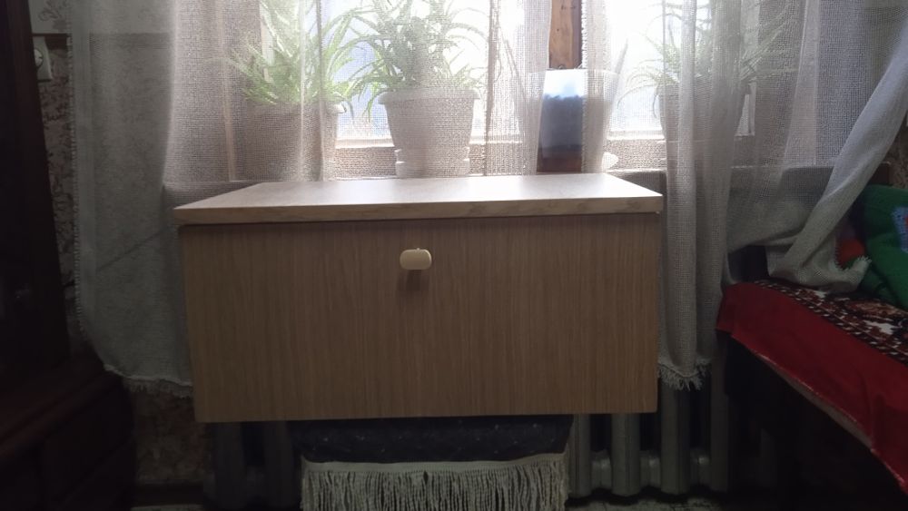 Подвесная тумба шпонированая