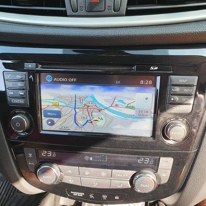 Card original NISSAN Harta Navigatie Romania LCN3 Juke Qashqai Note