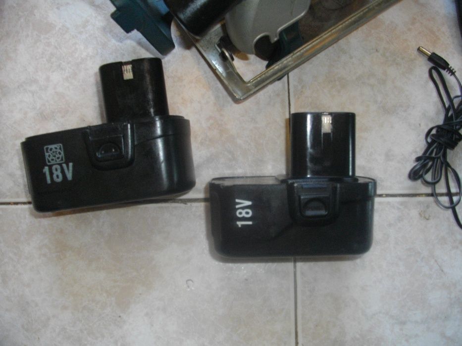 Нов немски акумулаторен 18 Волта РЪЧЕН ЦИРКУЛЯР с 2 Батерии T.I.Р.