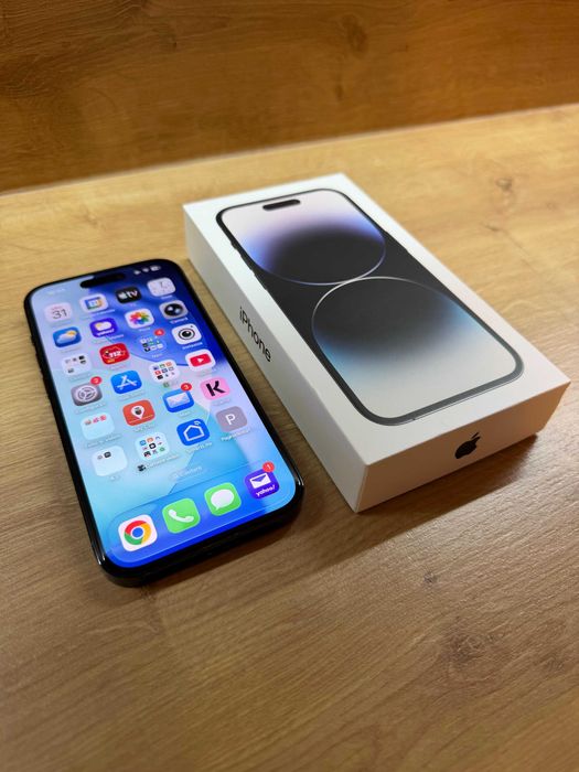 iPhone 14 Pro 256 GB model SUA [eSIM] Space Black, liber de rețea