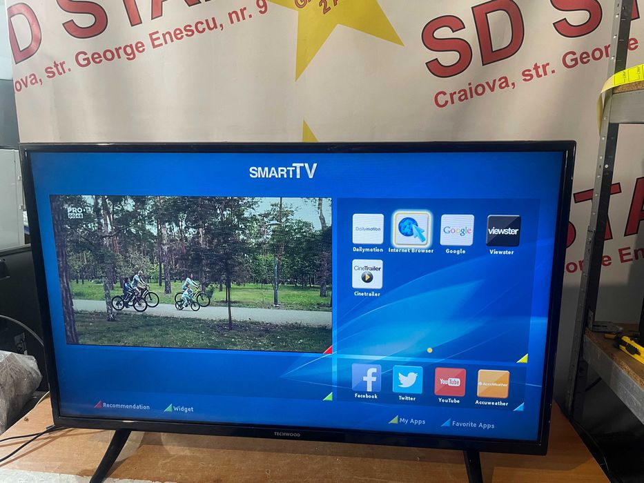 Televizor LED FullHD Techwood -TK40itm 160/102 cm Garantie 2 ani