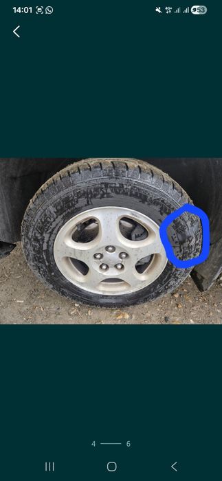 Subaru  диски R15 с резиной