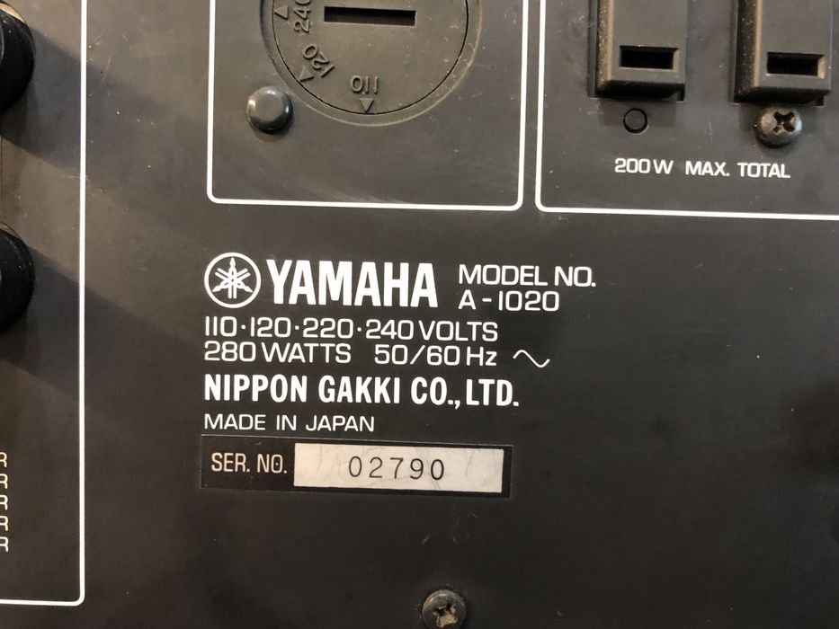 Yamaha A-1020 топ