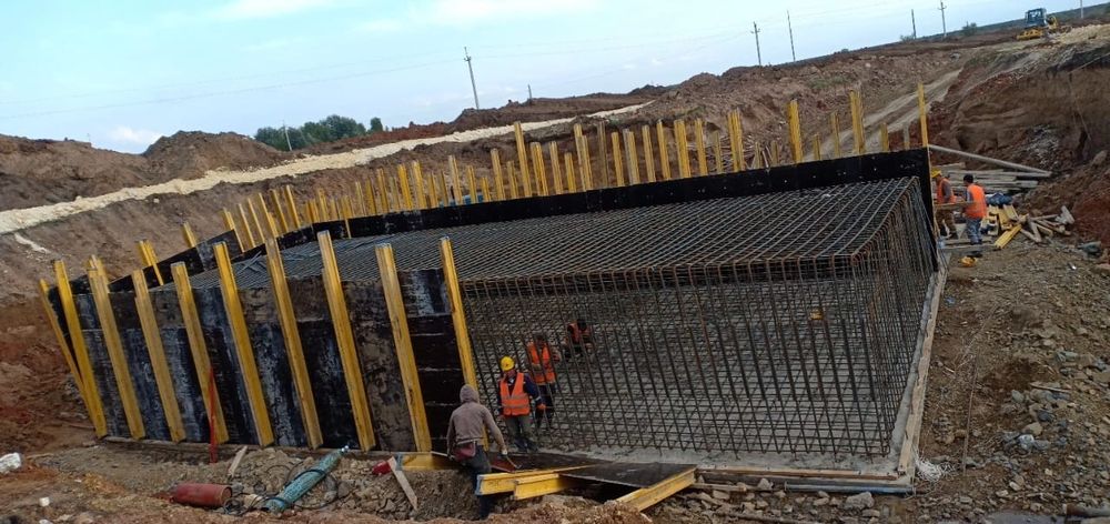 Бетонные, монолитьный работ